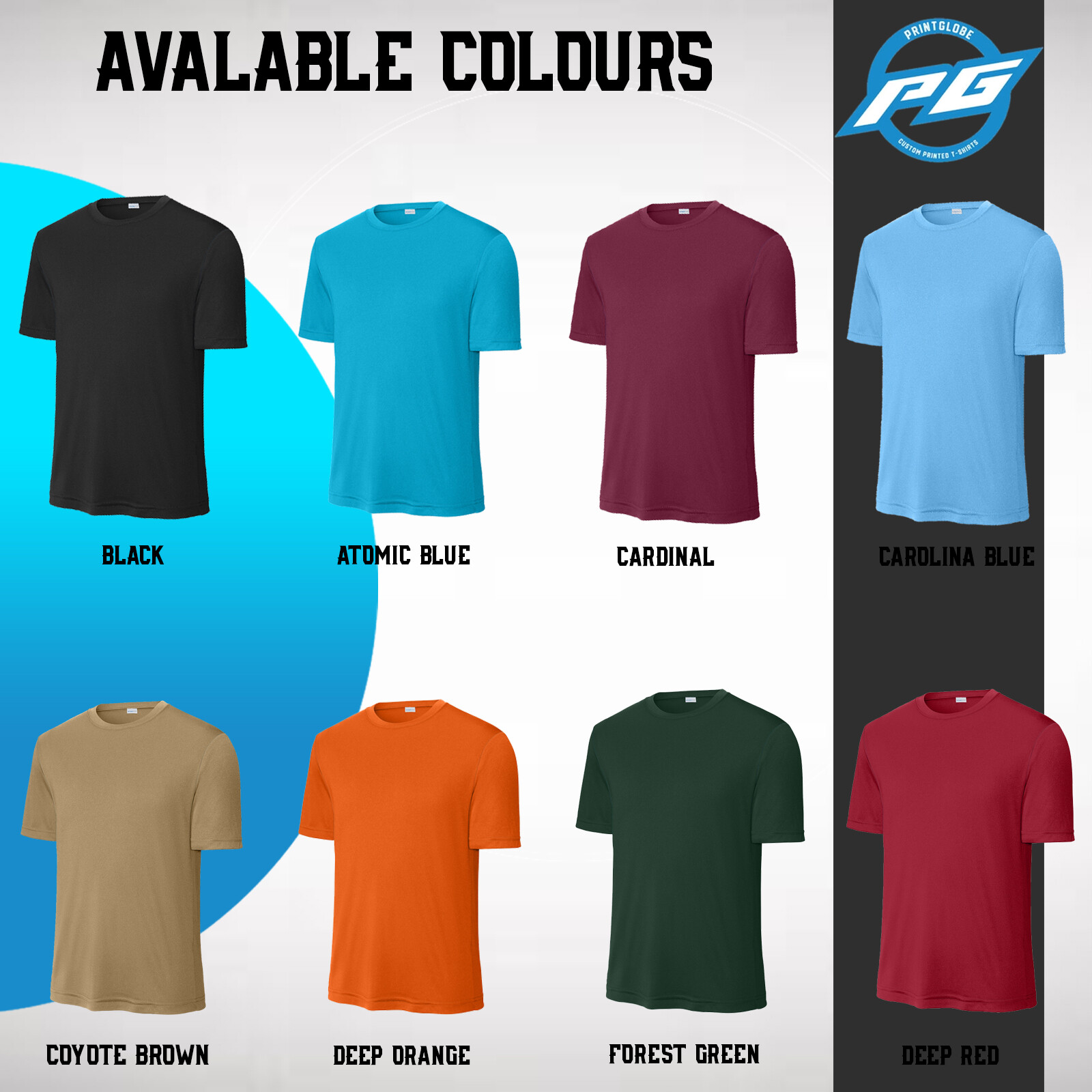 Personalized SportTek 100% Polyster Custom Made Shirt Custom Print Your Logo Tee gallery