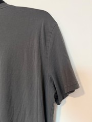 SONOMA MENS GRAY SOLID VNECK TSHIRT SIZE MEDIUM