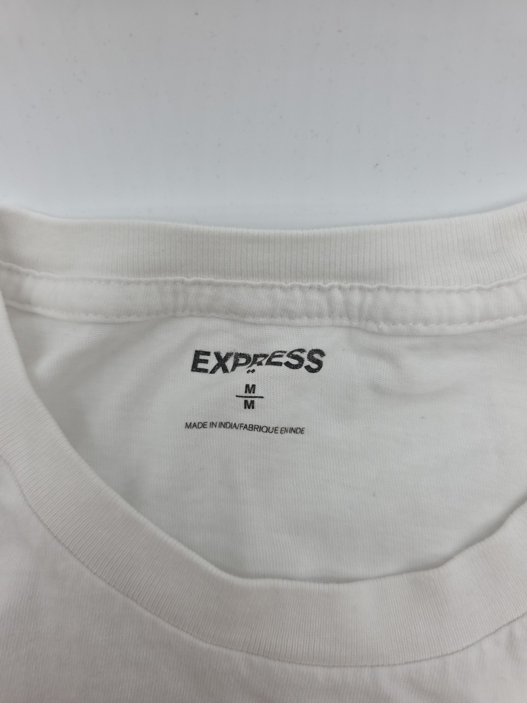 Express T-Shirt Men Medium White Graphic Tee#46578 gallery