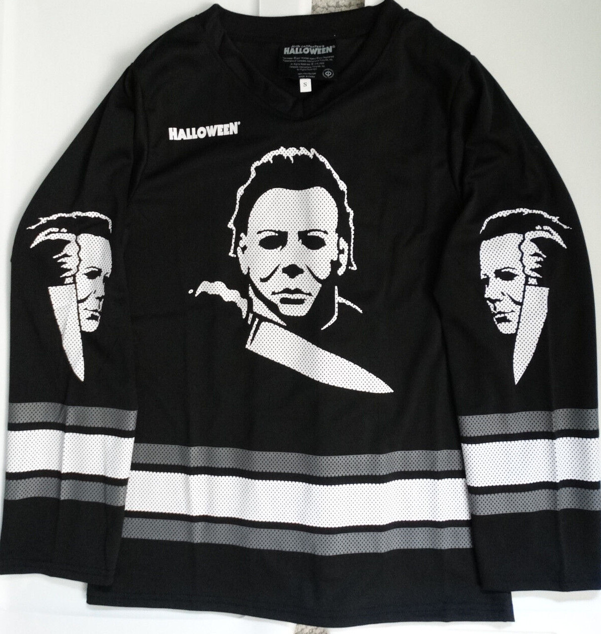 Halloween Horror Movie Michael Myers Hockey Jersey Shirt gallery