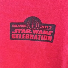 Star Wars Celebration Orlando 2017 Galerie T-Shirt Medium K-2S0