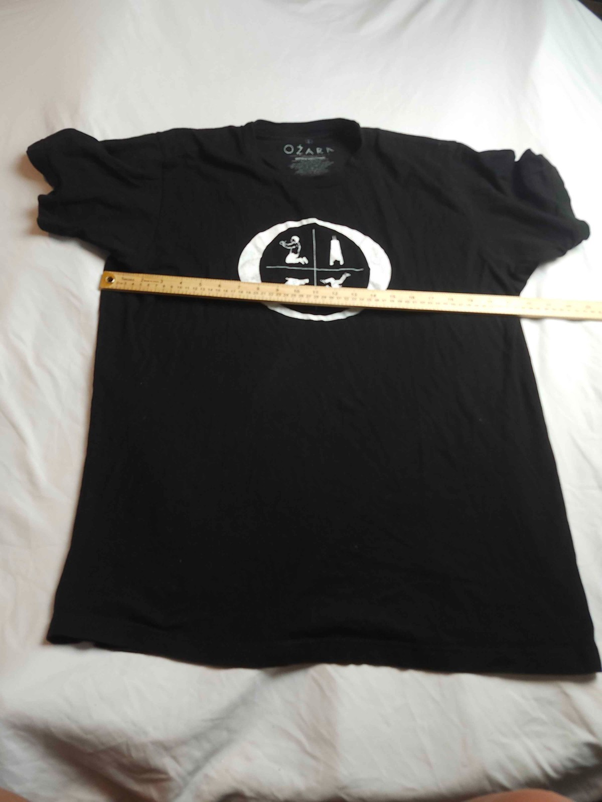 Ozark T Shirt Mens Large Black Ripple Junction Graphic Netflix Promo TV Show Tee gallery