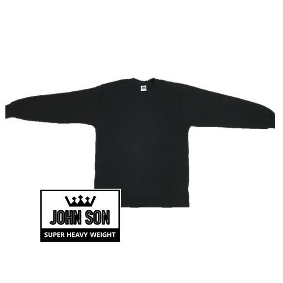Plain Thermal T-shirts Round Neck [ JOHN SON ] Super Heavy Weight [S~5XL] Single gallery