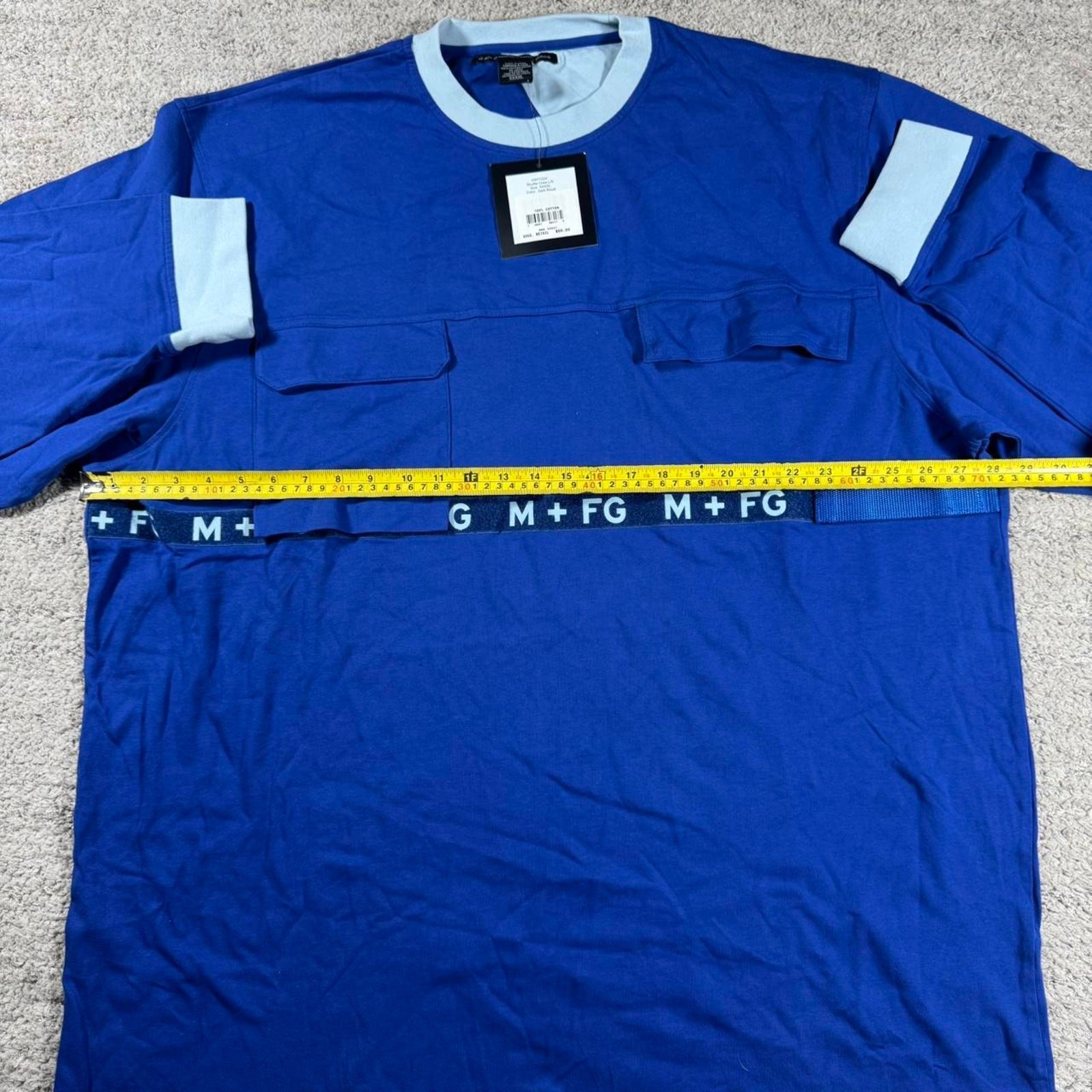Vintage Y2K NWT Marithè Francois Girbaud Shuttle Strap Long Sleeve Shirt gallery