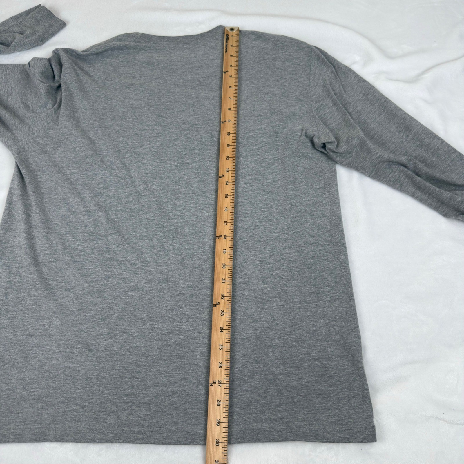 Nike NFL Apparel Dallas Cowboys NFL Mens XL Long Sleeve Grey T-Shirt Graphic gallery