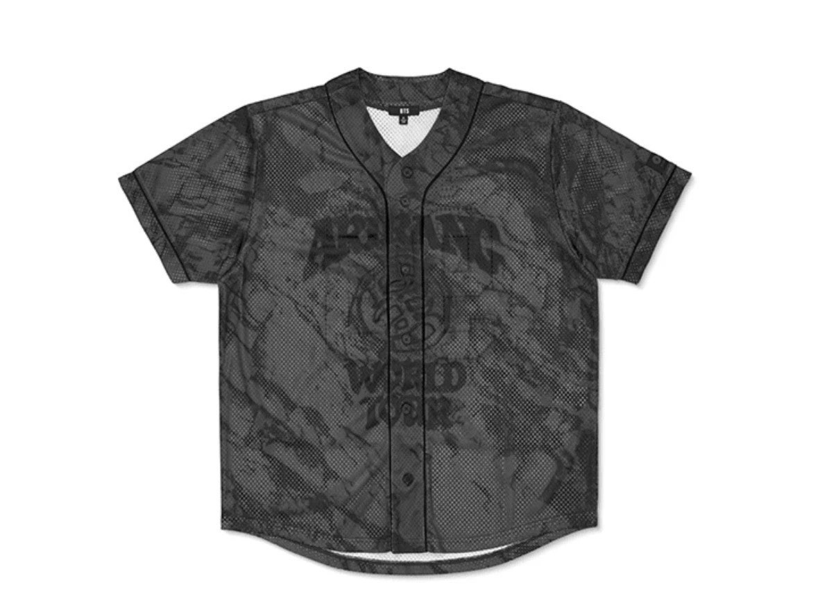 BTS suga s/s t shirt GREY/BLACK JERSEY SIZE L gallery