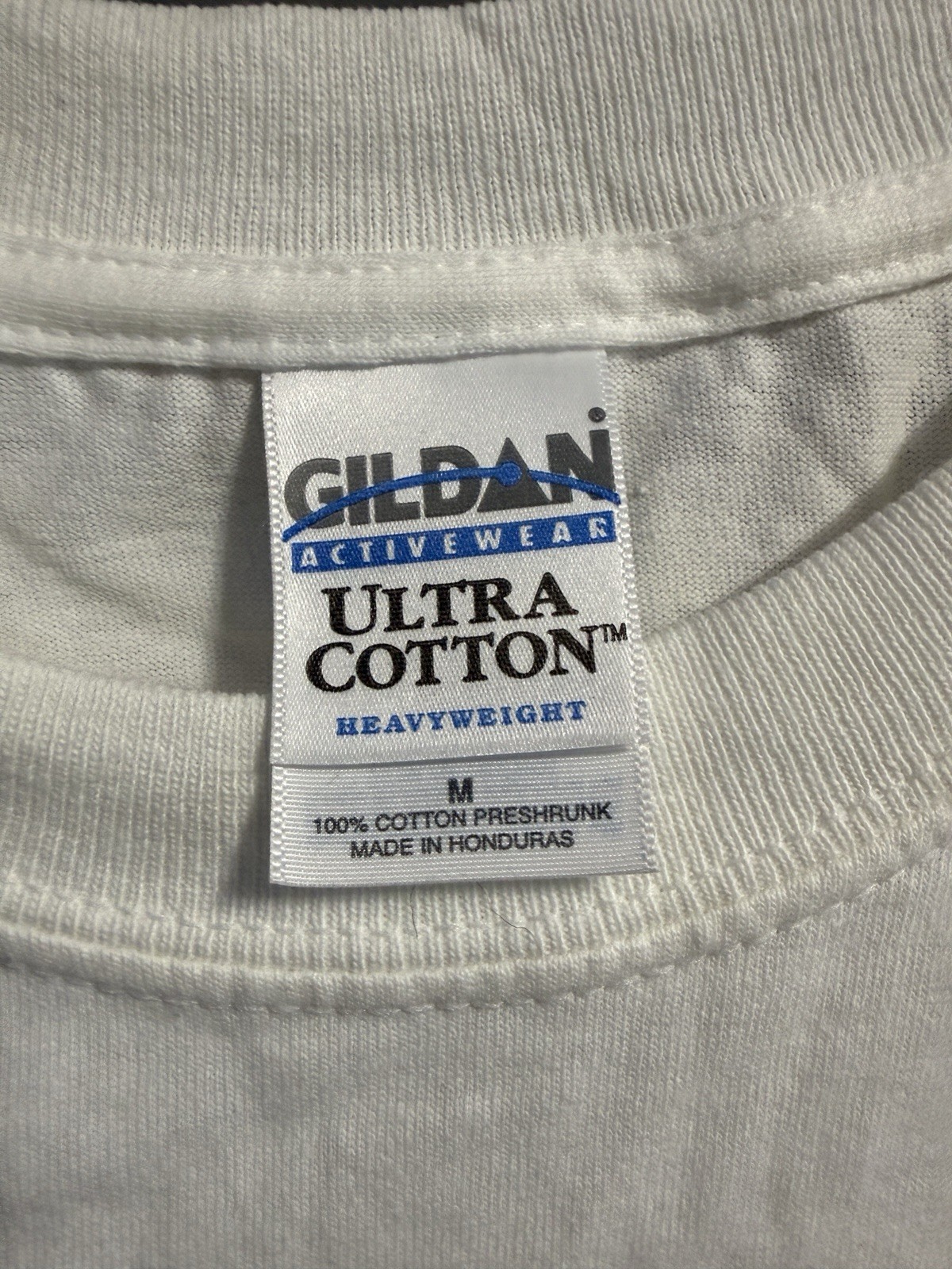 T-Shirt Hersheys Great American Chocolate Bar White Size Med Gildan Heavyweight gallery