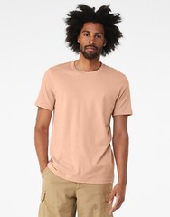 Bella Canvas CVC Heather Short Sleeve Crew Neck T Shirts Plain Summer Tee Tops