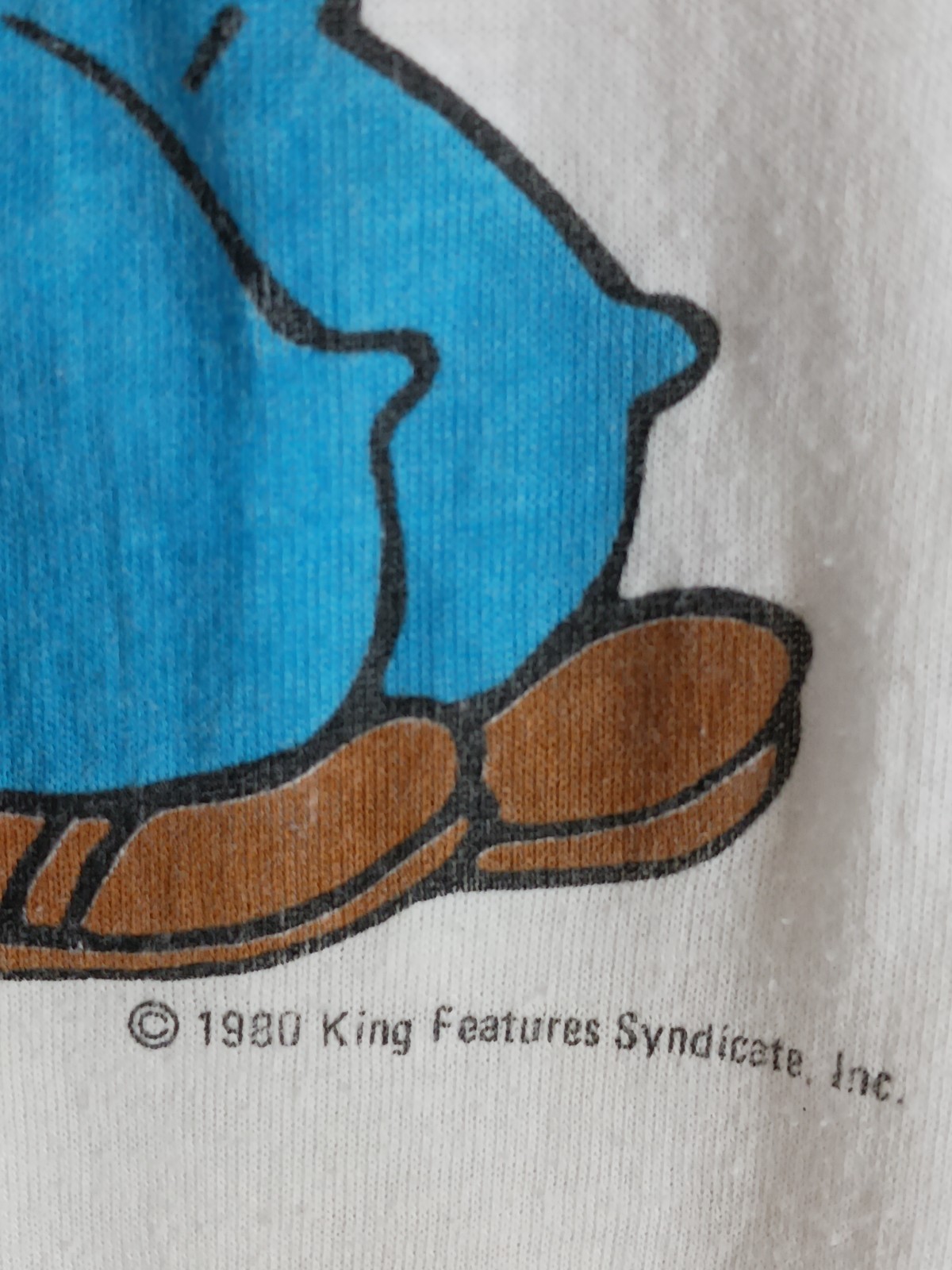 Vintage Popeye rare 1980 t-shirt King Features "I Yam What I Yam" gallery