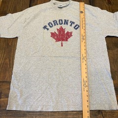 AAA Alstyle Apparel Toronto Canada Maple Leaf Graphic T-Shirt Heather Grey XL