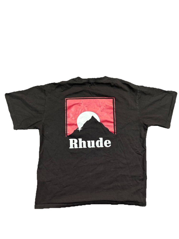 Rhude SSENSE Exclusive Vintage Moonlight T Shirt Mens Large Black Graphic