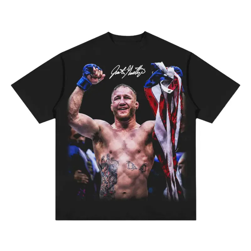 Justin Gaethje Champion Lightweight UFC Freedom 250 Shirt, Vintage UFC T-Shirt gallery