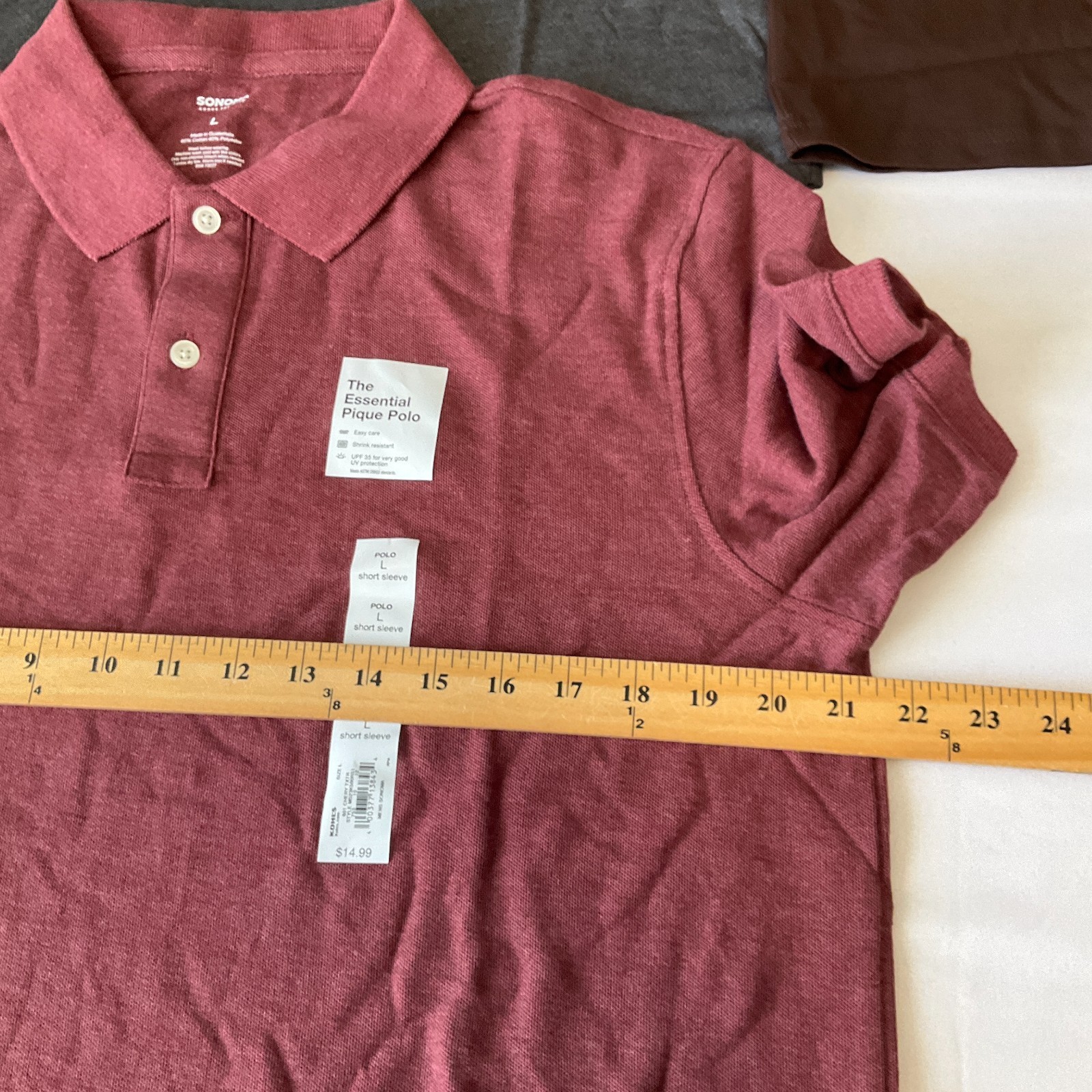 Sonoma T Shirts Mens Size L Multicolor Short Sleeve 3 Crew Neck 1 Polo 4 Shirts gallery