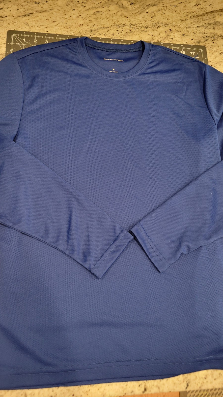ST340LS Sport Tek PosiCharge Racermesh Long Sleeve tee Size M Overstock gallery
