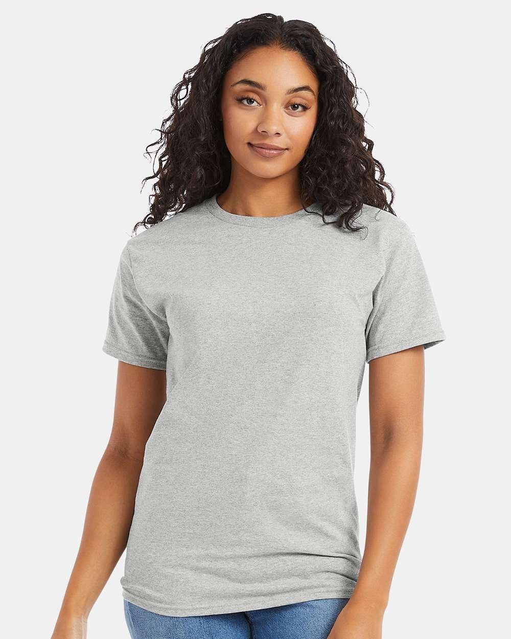 Hanes ComfortSoft Unisex Essential-T T-Shirt Short Sleeve Cotton Blank Tee 5280 gallery