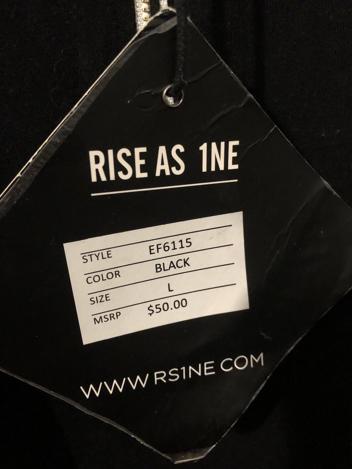 Rise As 1ne Multicolor Zipper Long Mens Size Large NWT gallery