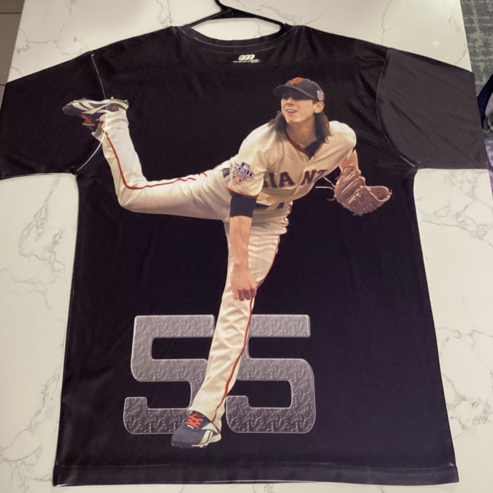 San Francisco Giants Tim Lincecum Photo Shirt | M Three60 Gear Graphite Series gallery