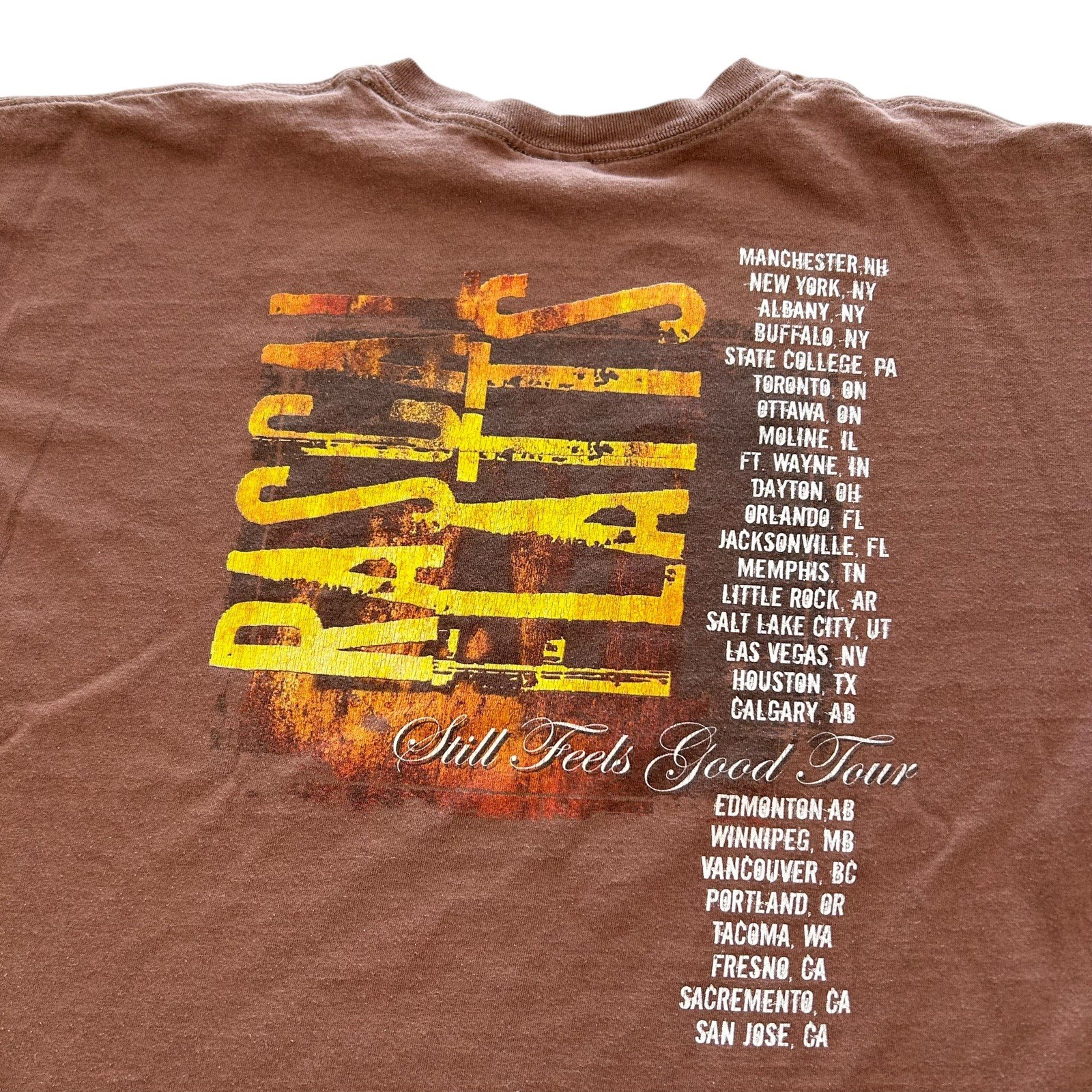 Rascal Flatts Still Feels Good 2007 Tour Graphic Shirt Size XL Music Band gallery