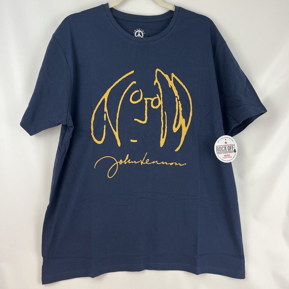 John Lennon Self Portrait Official Tee T-Shirt Mens Unisex Size XL