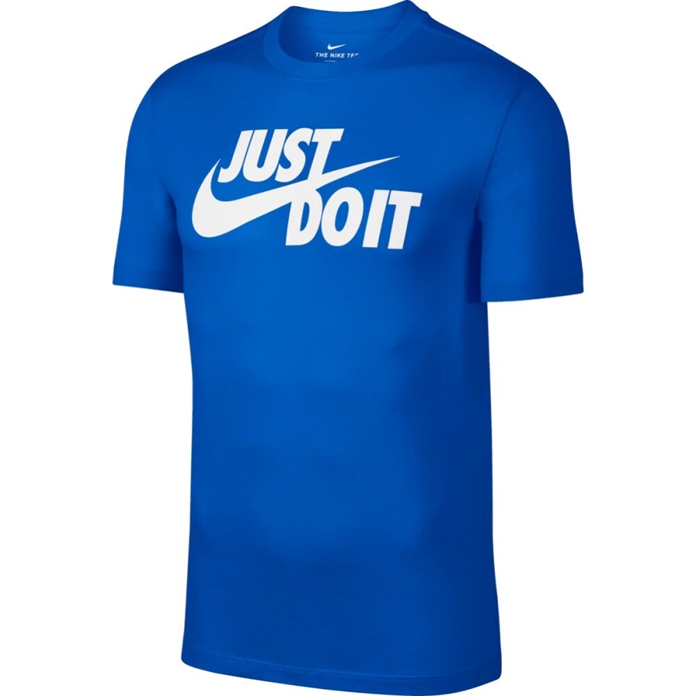 Nike Men's T-Shirt Sportswear "Just Do It" Short Sleeve Crew Neck Athletic Shirt gallery