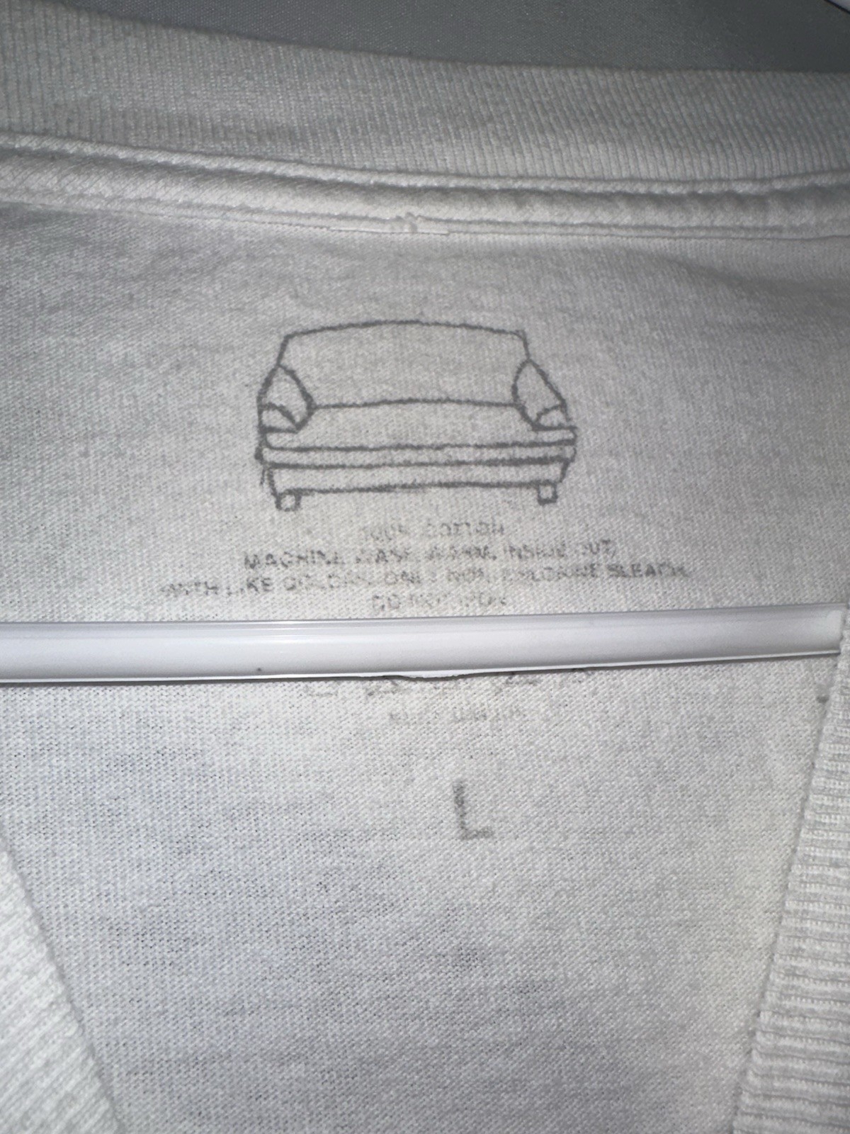 Brockhampton Couch Logo T Shirt Mens Large White Graphic Tee Band Music gallery