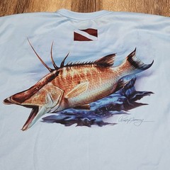 Scuba Quest Florida Dive Centers Performance Dri Fit Long Sleeve T-Shirt Size XL