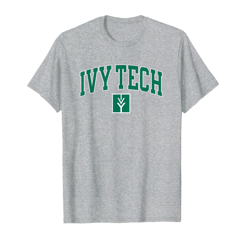 Elite Authentics Ivy Tech Arch Over Gray Officially Licensed T-Shirt gallery