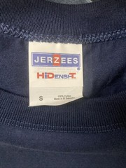 Lot of 2 – JERZEES Men’s Sleeveless/Muscle T-Shirts, S (34-36), 1-Navy & 1-Black