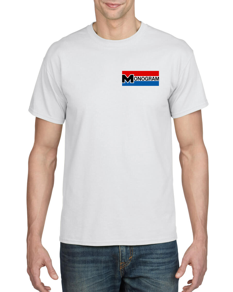 MONOGRAM MODEL KITS COMPANY LOGO T-SHIRT SHIPS FROM USA gallery