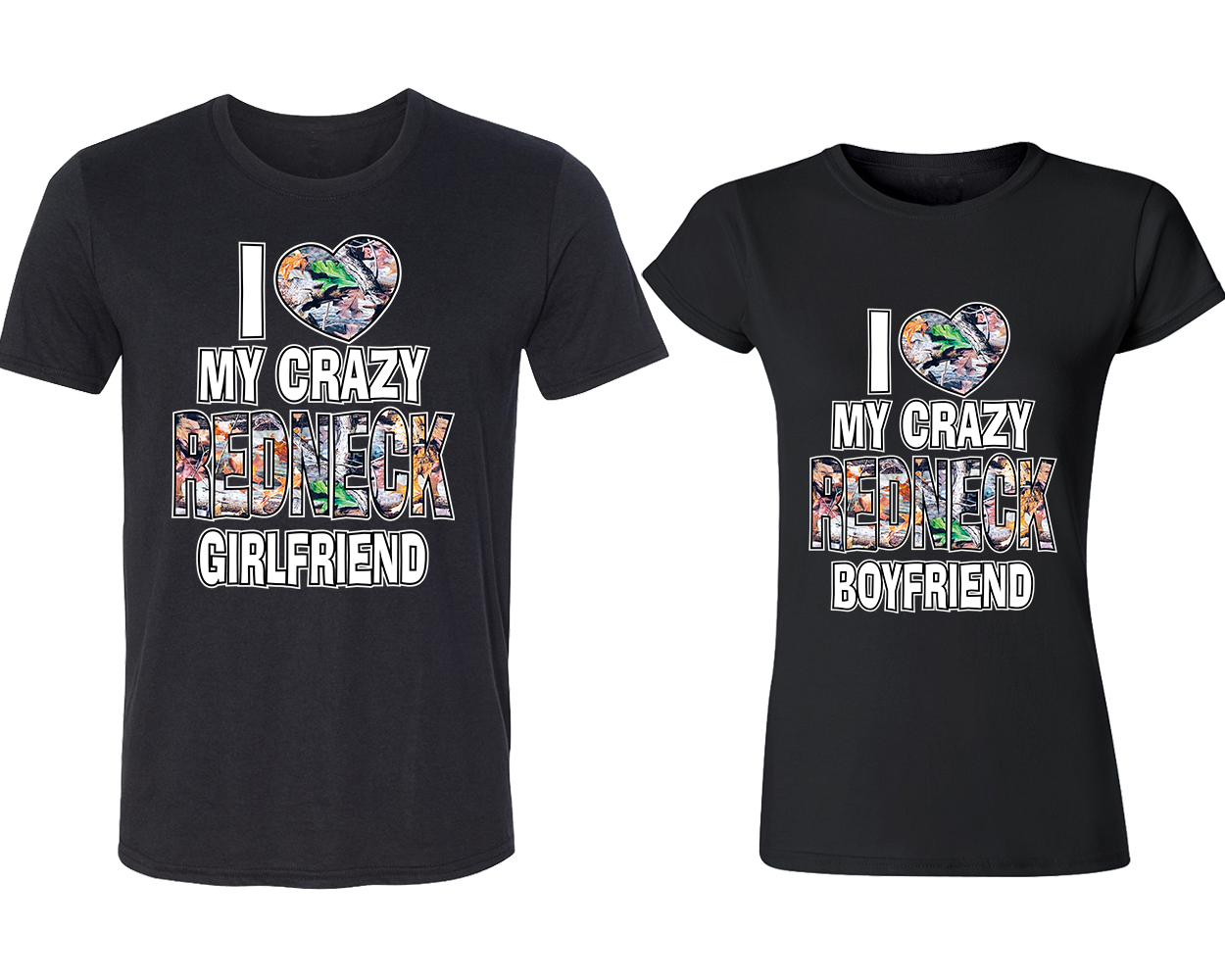 I Love My Redneck Girlfriend Boyfriend Couple TSHIRT I Love My Redneck Boyfriend gallery