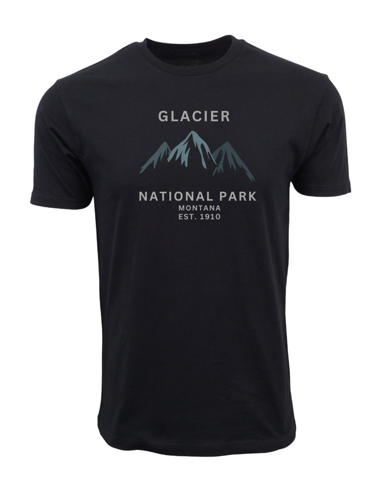 GLACIER NATIONAL PARK MONTANA ESTABLISHED T SHIRT