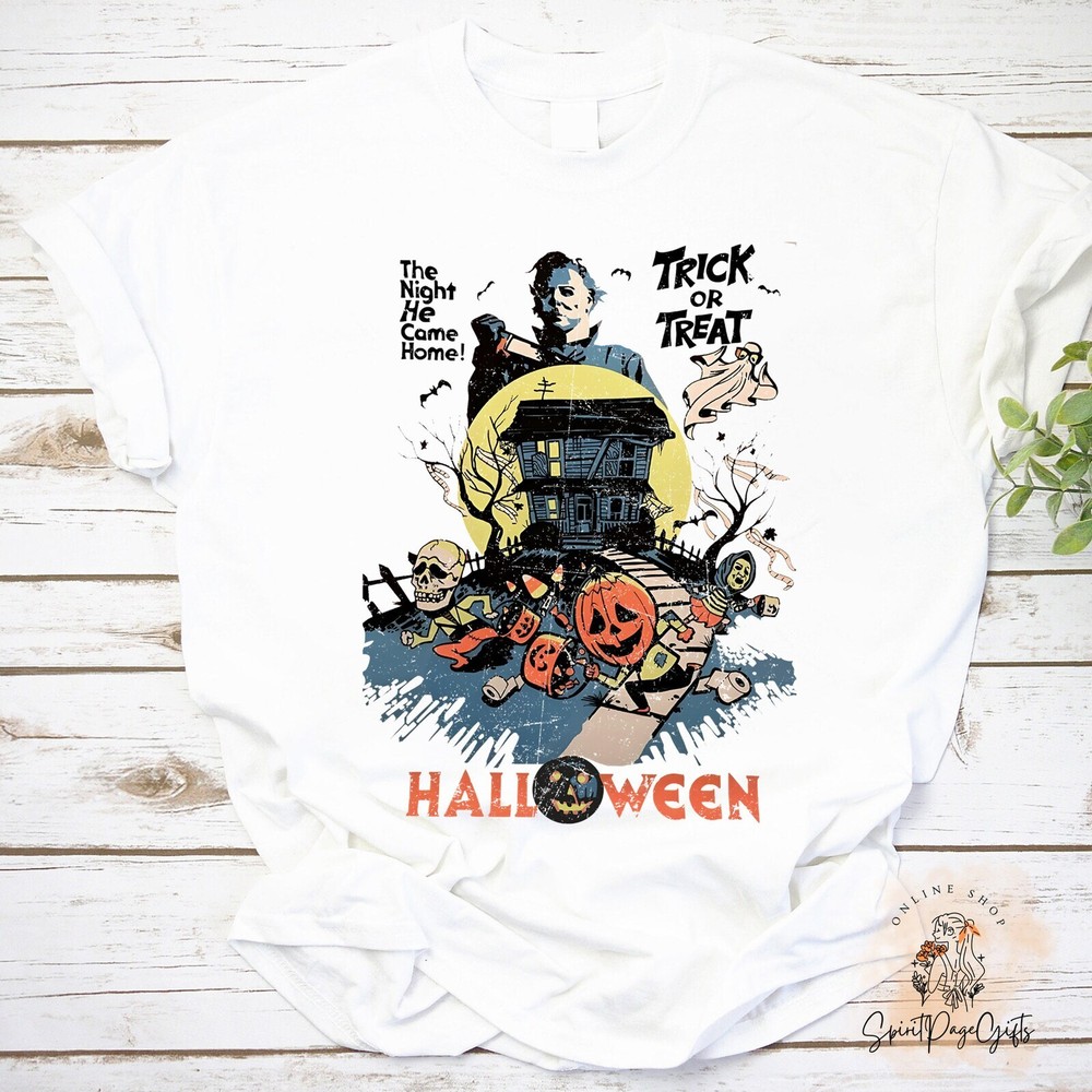 Horror Movie Characters Michael Myer Halloween T-Shirt, Michael Myers Shirt, Hor