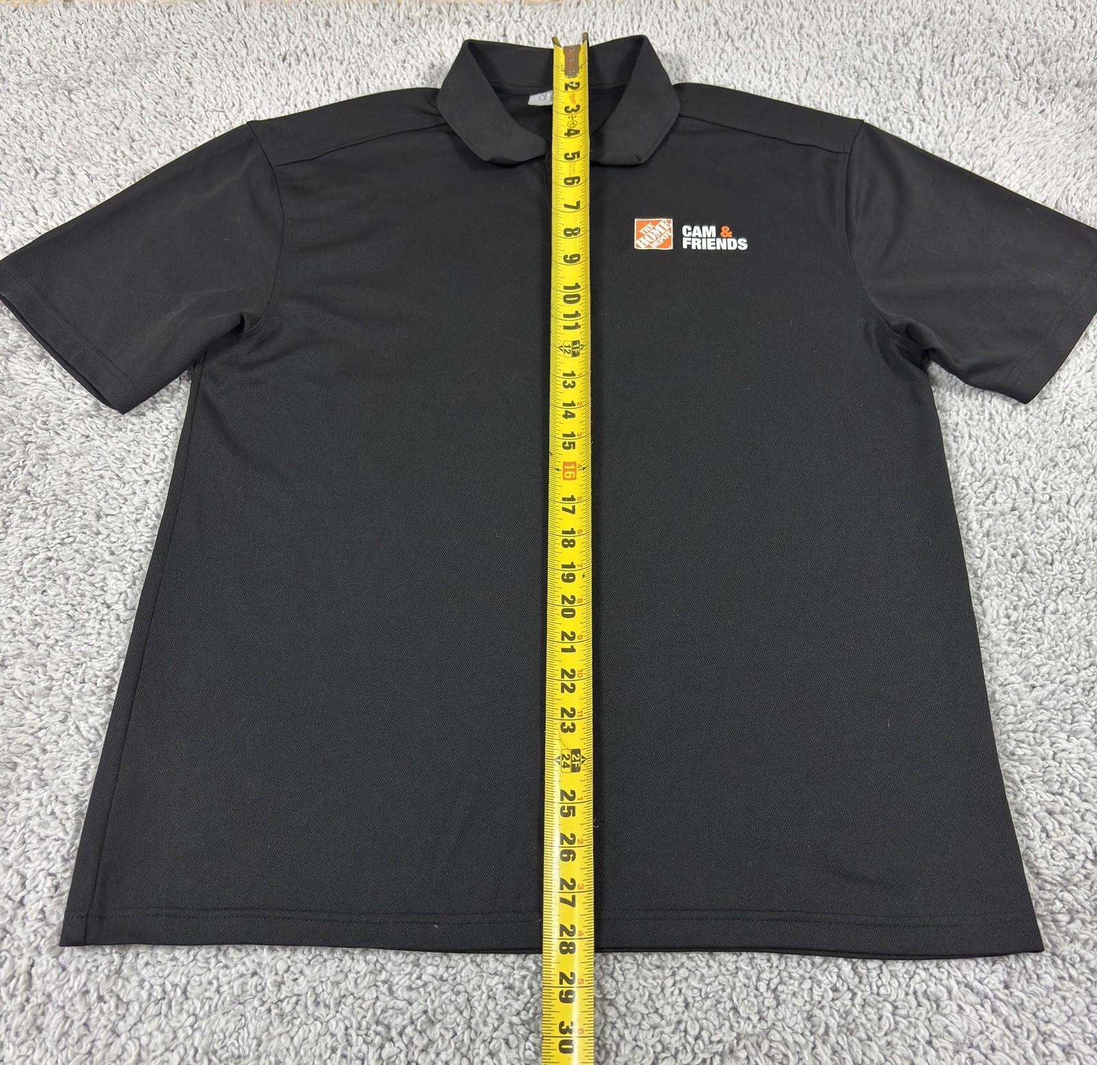 The Home Depot Cam & Friends Polo Shirt Size Medium gallery
