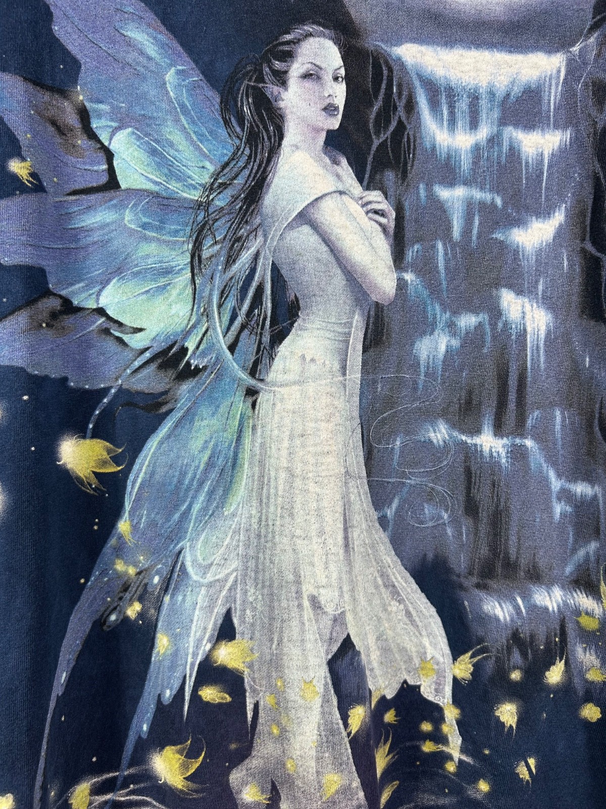 Vintage Fairy Pixie The Mountain Shirt Fantasy Moon gallery