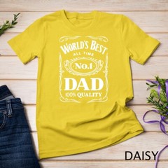 World´s Best No. 1 Dad – Daddy – Father – Gift T-Shirt Unisex T-shirt
