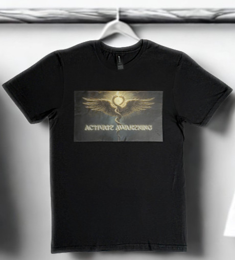DTF Custom Made - ACTIVATE AWAKENING Short Sleeve T-Shirt - Black SML gallery