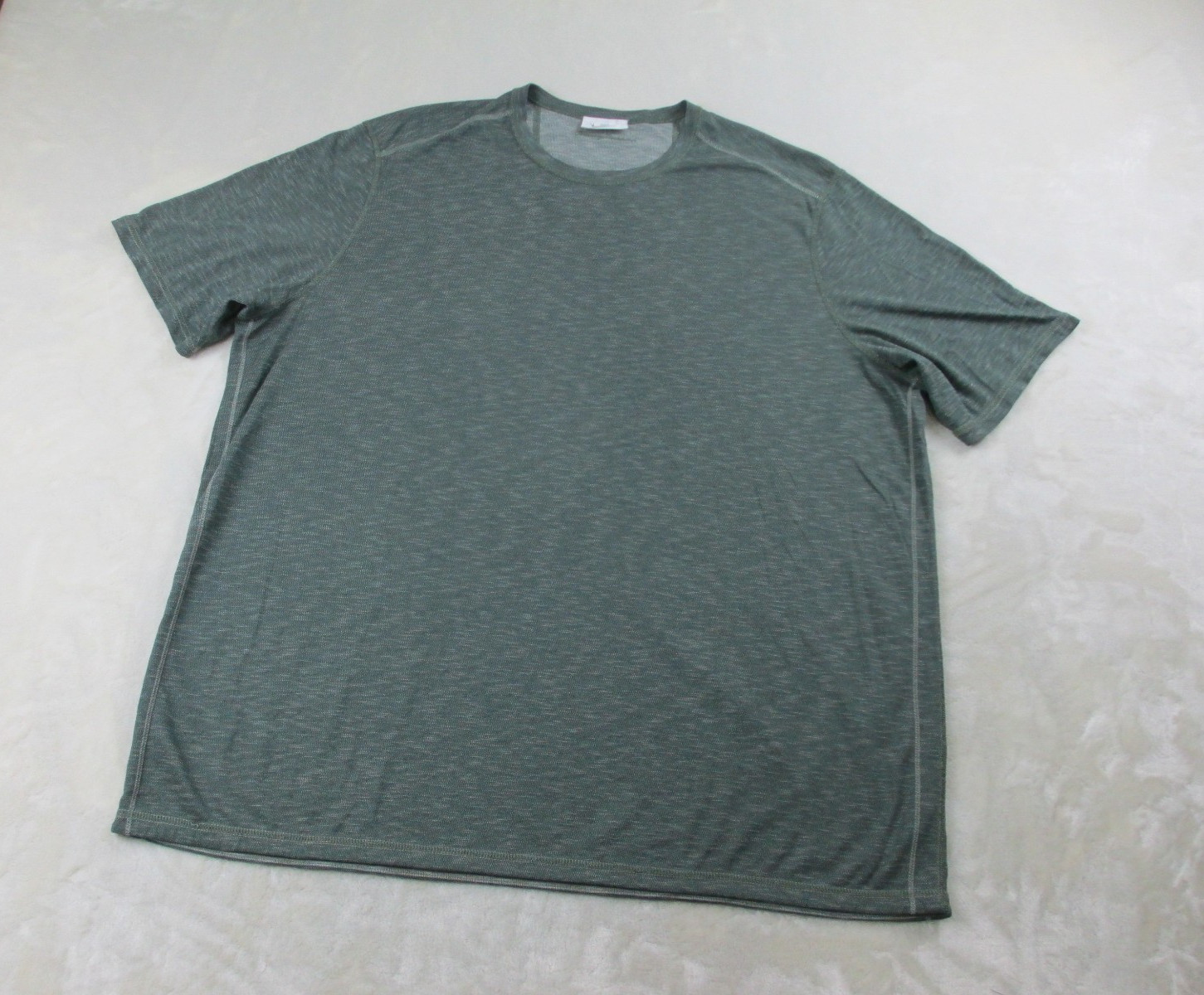 Tommy Bahama Shirt Mens Extra Large Green Reversible Crew Neck Marlin Casual* gallery