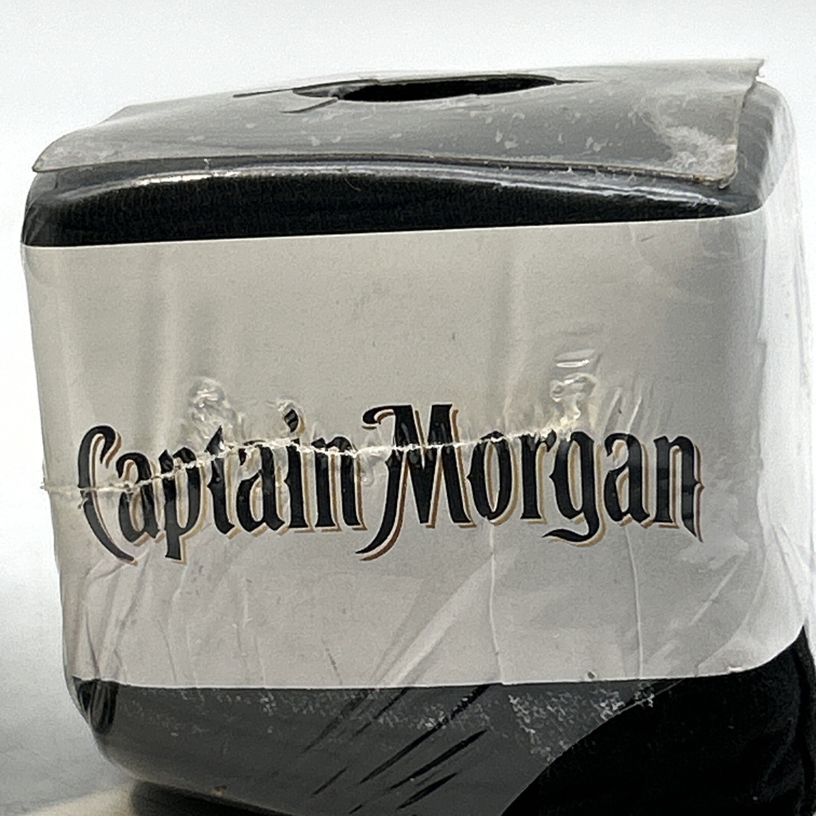 2-Vtg Captain Morgan Graphic T-Shirts Pirate Logo Front Back Rum (Size Unknown) gallery
