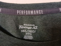 Dickies Men’s 3XL Temp-iQ Performance Cooling Long Sleeve Pocket Shirt Green