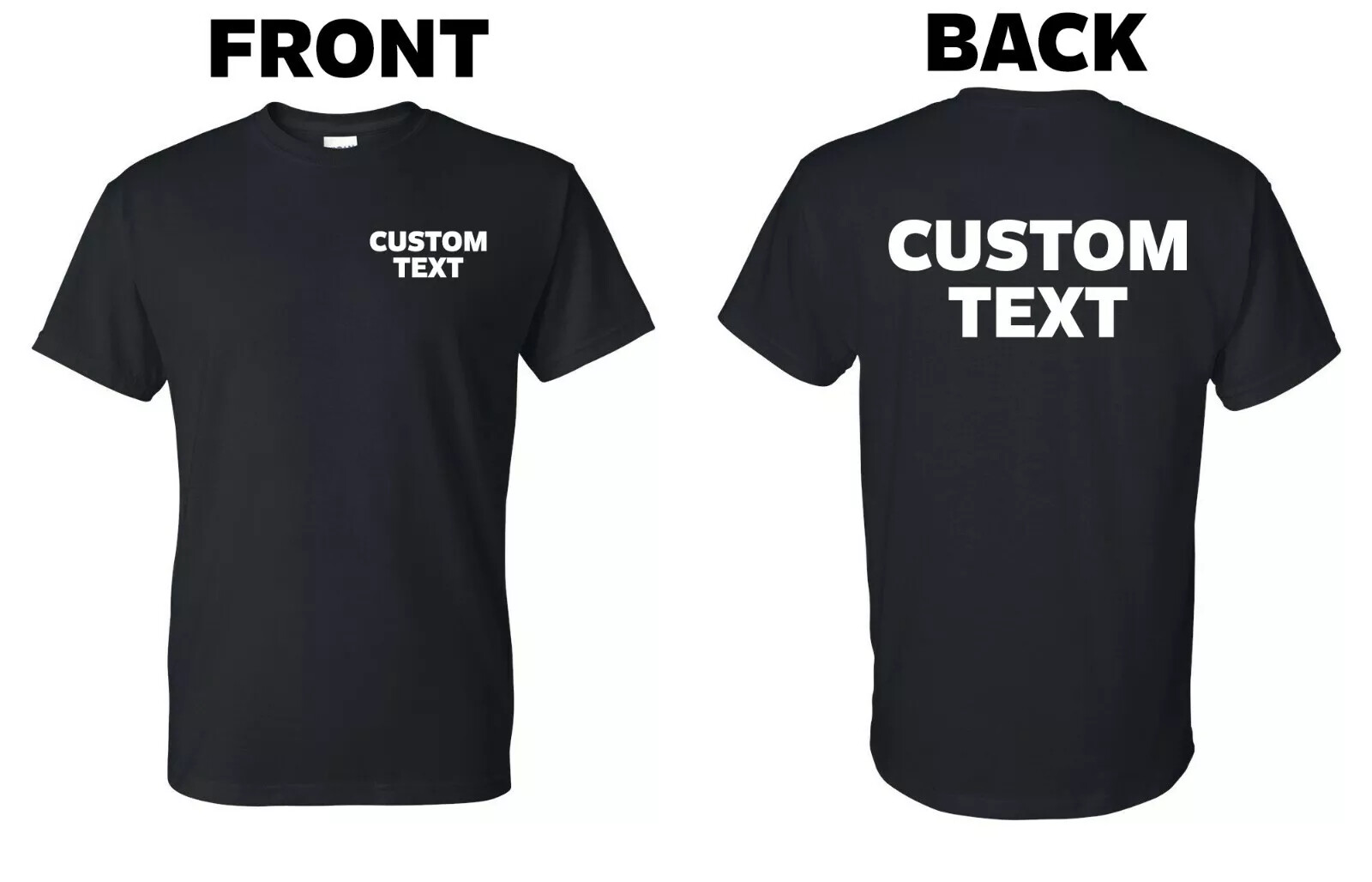 Custom T-Shirt, Personalized, Add Your Own Text gallery
