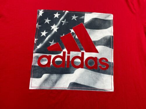 Adidas Multi Sport T Size XL Scarlet Red gallery