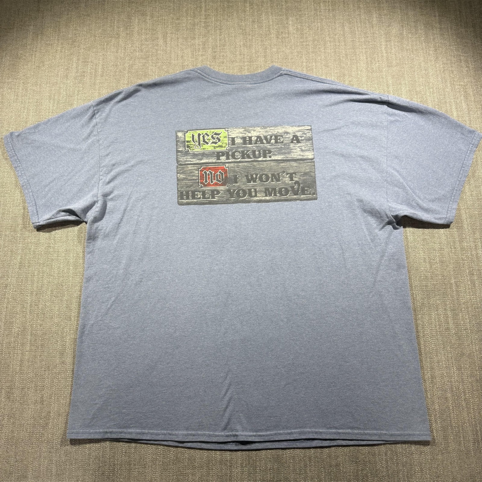 Joe Diffie Shirt Mens 2XL Blue Pickup Truck Country Music Graphic Tee Gildan gallery