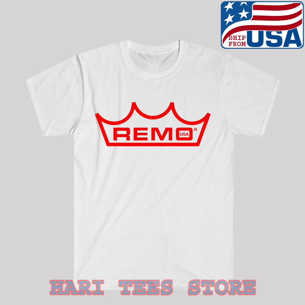 REMO Drums Men's White T-shirt Size S to 5XL gallery
