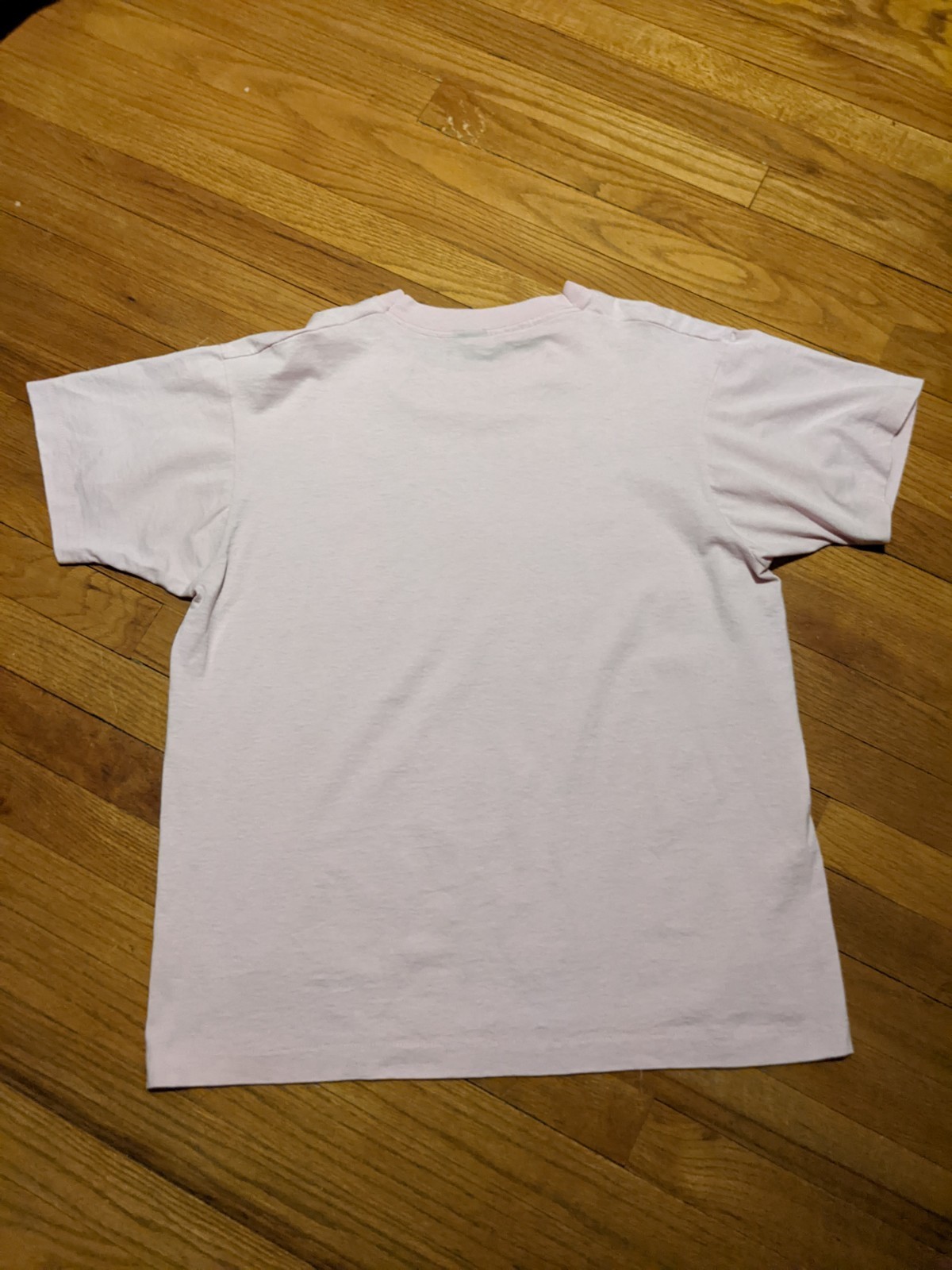Vintage 90s Screen Stars Men's Pink Love Quotes T-shirt sz XL gallery