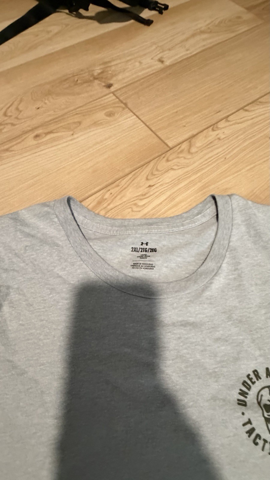 Under Armour Men’s Gray Skull Graphic Print Crew Neck Short Sleeve T-Shirt 2XL gallery