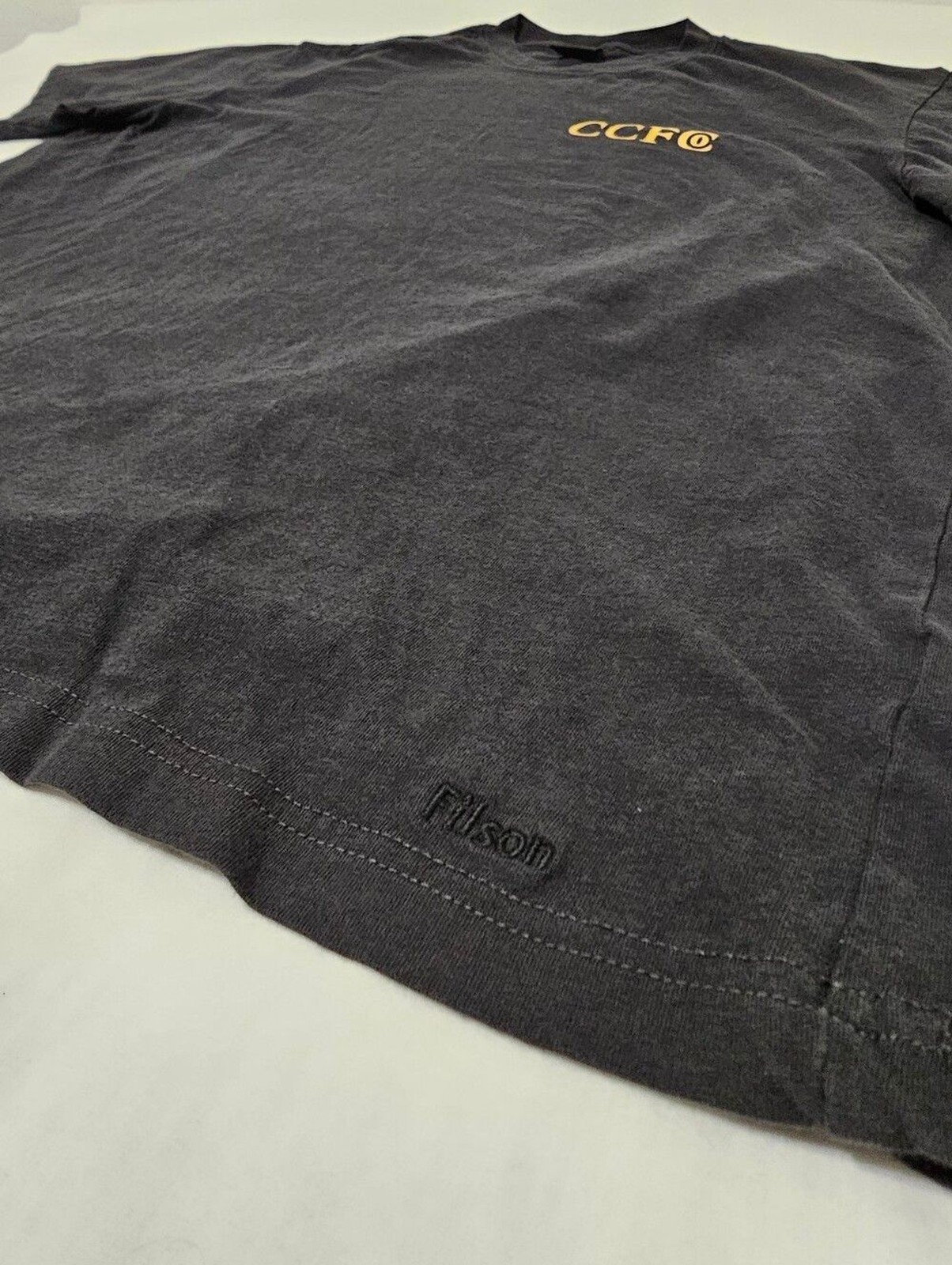 Filson C.C. Filson Co. Graphic Logo T-Shirt XL Black Gold Outdoor Heritage gallery