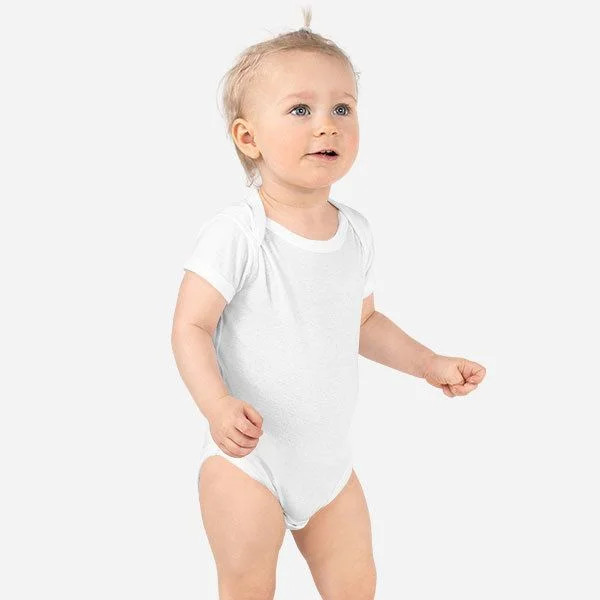 Baby Short Sleeve Bodysuit | Rabbit Skins 4400 gallery