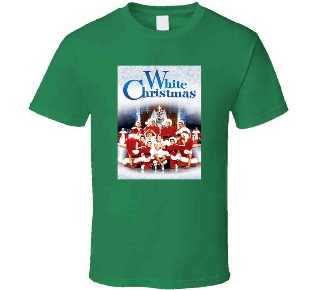 White Christmas Movie Tee Classic Holiday Movies T Shirt gallery