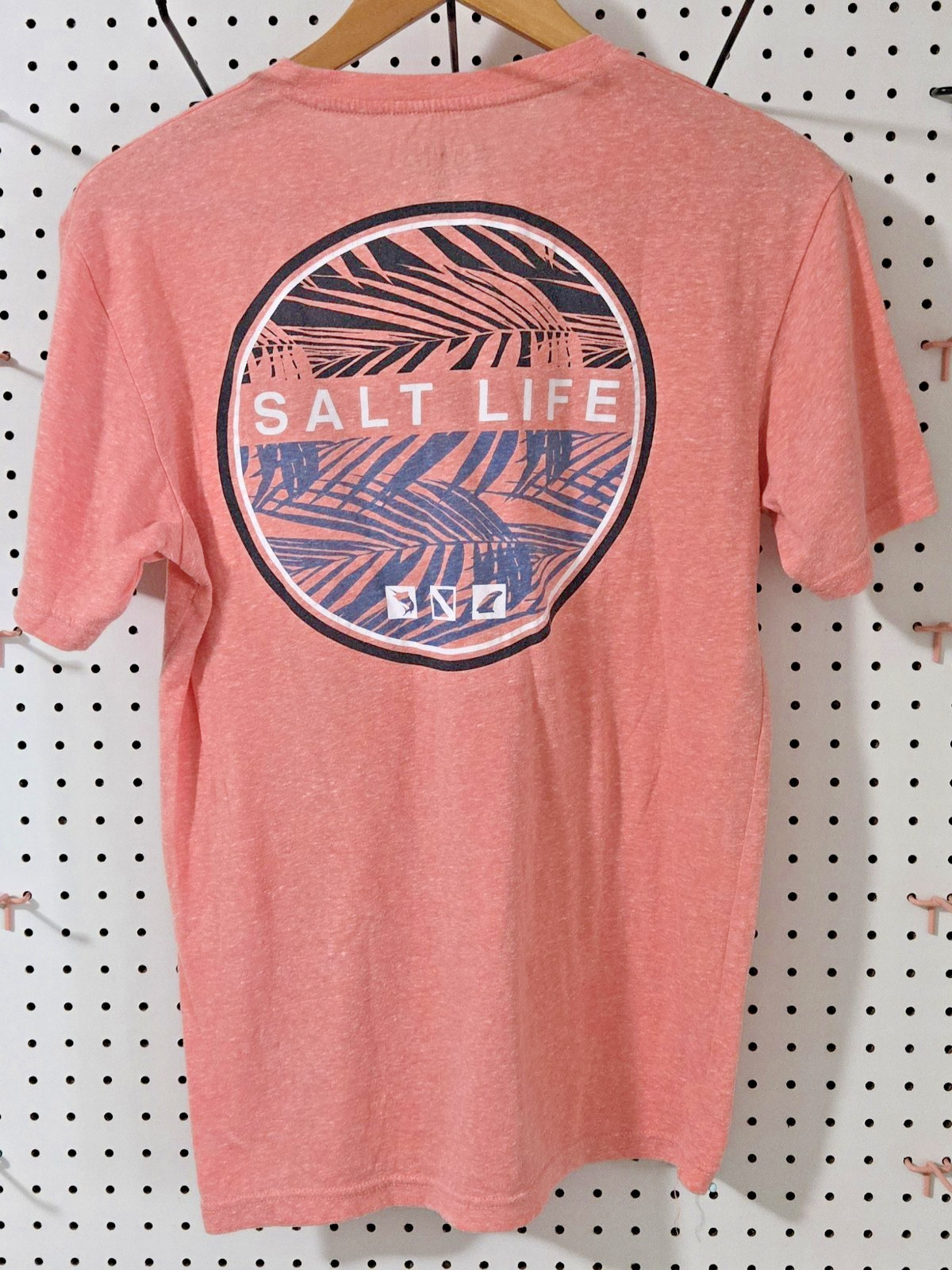 Salt Life Heather Coral Short Sleeve Lightweig Graphic Tee Size Medium gallery