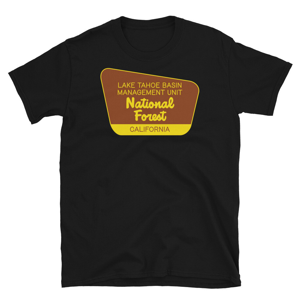 Lake Tahoe Basin Management Unit National Forest California T-Shirt